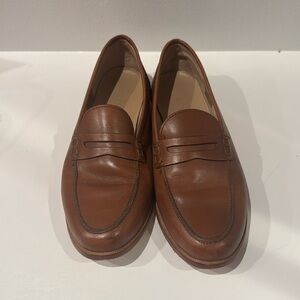 J. Crew Brown Leather Loafers